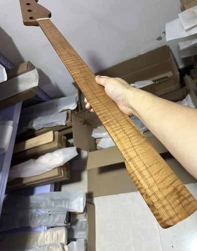 Fretless bass guitar neck - bass,